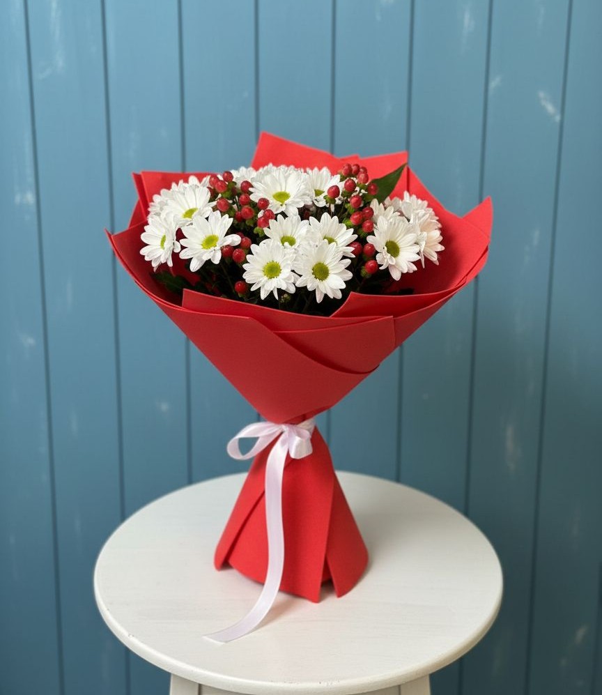 Букет цветов из: Хризантемы в Гарболово