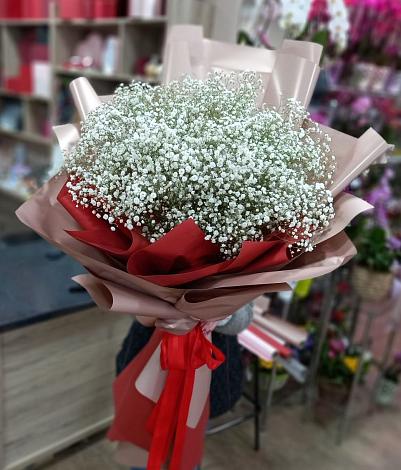 Букет цветов из: Гипсофила в Гарболово