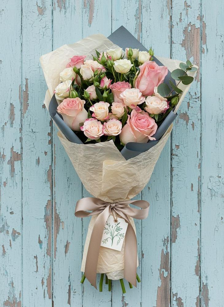 Букет цветов из: Розы в Гарболово