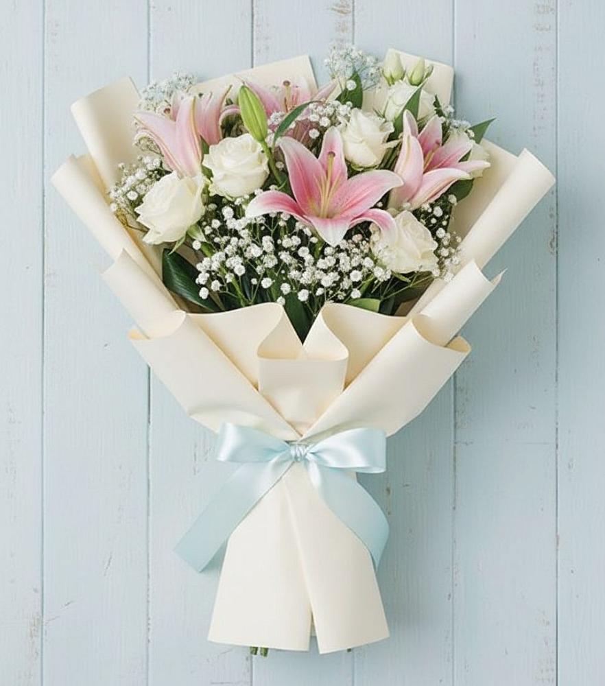 Букет цветов из: Лилии в Гарболово