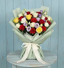Букет цветов из:  Розы в Гарболово