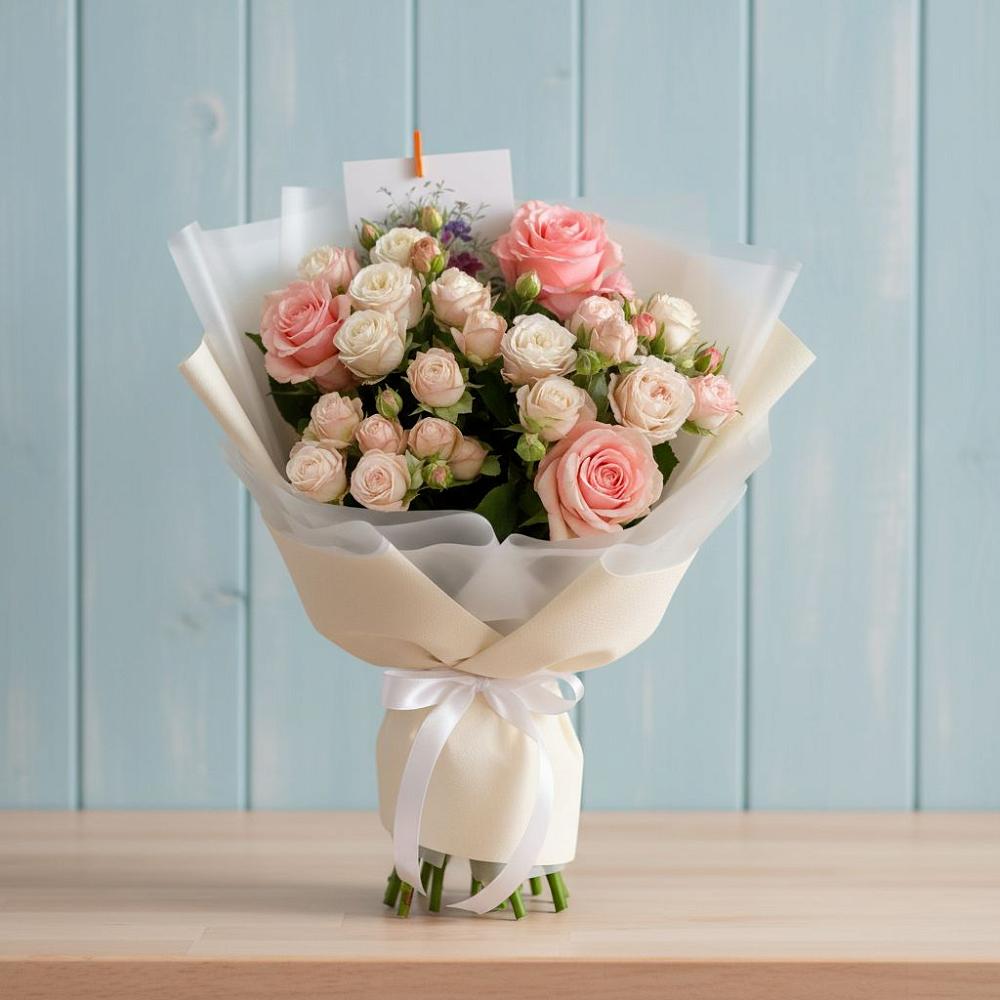 Букет цветов из: Розы в Гарболово