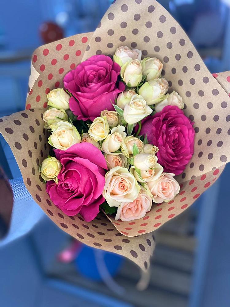 Букет цветов из: Розы в Гарболово