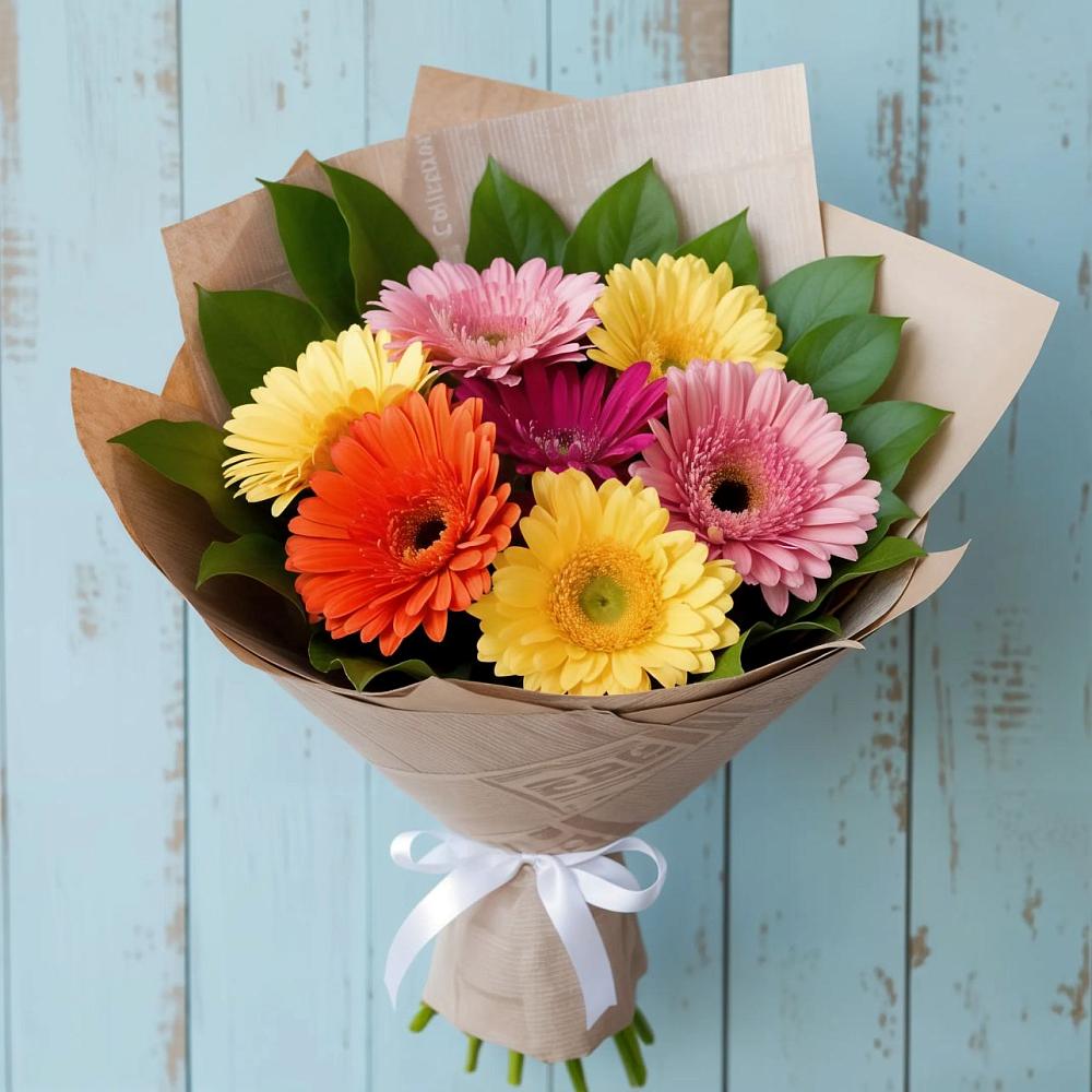 Букет цветов из: Герберы в Гарболово
