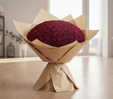 Букет 101 Красная роза в Гарболово