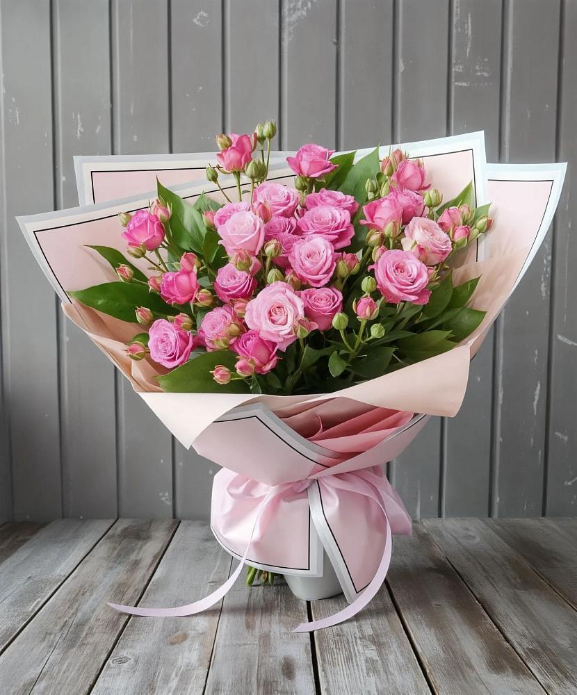 Букет Розовый кустик в Гарболово