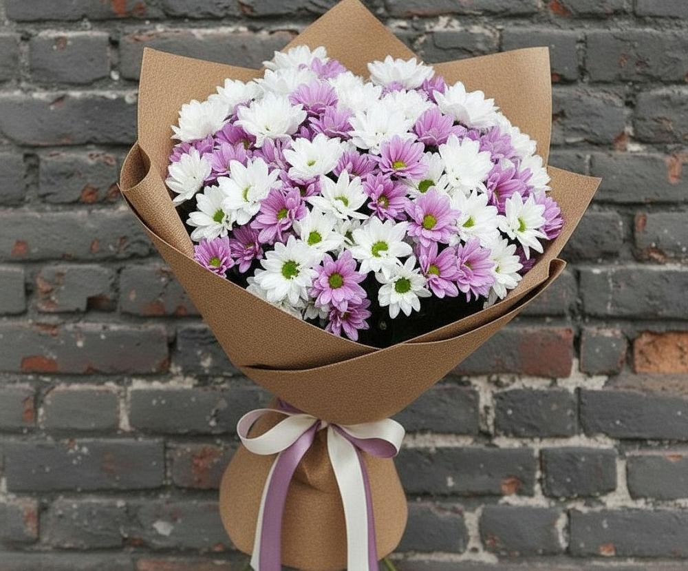 Букет цветов из: Хризантемы в Гарболово