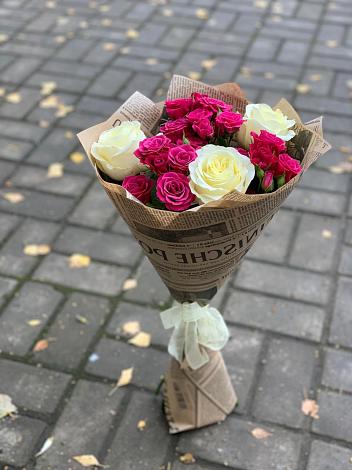 Букет цветов из: Розы в Гарболово