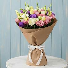Букет цветов из:  Лизиантусы в Гарболово
